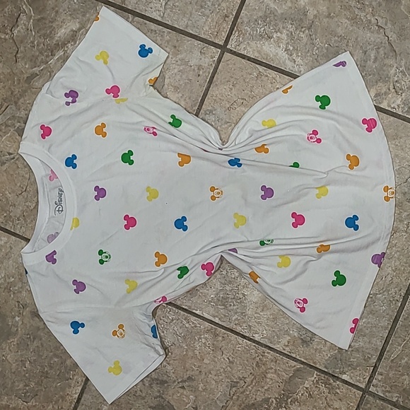 Disney womens print mickey top small - Picture 1 of 5